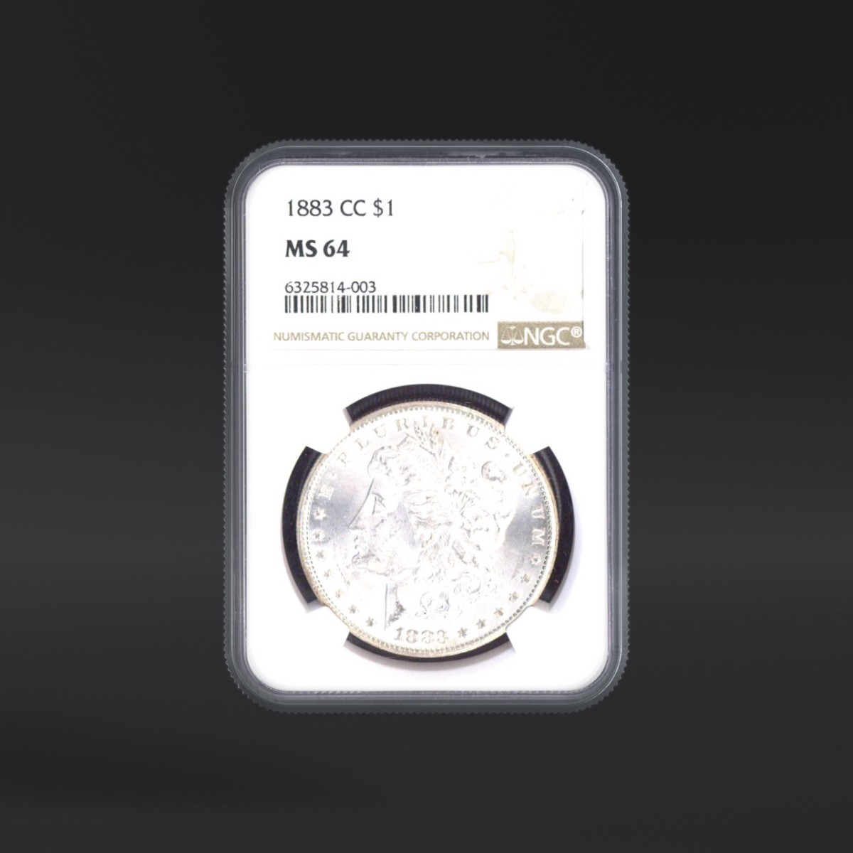 1883-CC One Dollar NGC MS64 - US NGC MS64